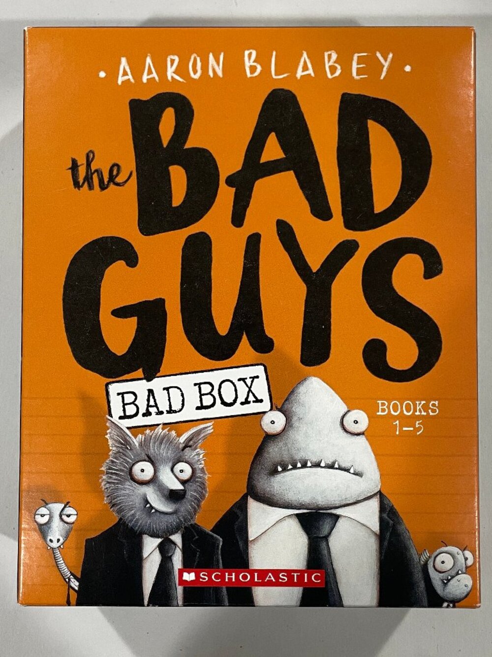 The Bad Guys Bad Box Set Paperback Books 1-5 by Aaron Blabey Graphic Novels VG